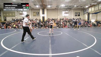 106 lbs 3rd Place - Beckam Cabrera, Marlborough vs Conlan Geary, Hanover