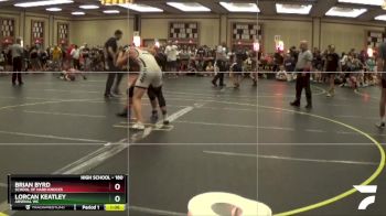 180 lbs Quarterfinal - Brian Byrd, School Of Hard Knocks vs Lorcan Keatley, Arsenal WC