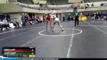 195 lbs Round 3 (4 Team) - Kaden Kaiser, Ankeny Centennial vs Avery Clark, Thompson