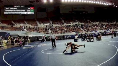 100-D2 Champ. Round 1 - Amy Ramirez, Arizona Lutheran Academy vs Nazareth Moore Lopez, Sabino High School