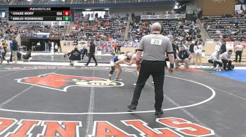 120 lbs Champ. Round 2 - Chase Mort, Central Hardin vs Emilio Rodriguez, Covington Catholic