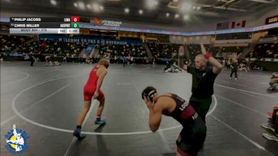 175 lbs Cons. Round 3 - Philip Jacobs, Linn-Mar vs Chris Miller, Lockport (Twp.)