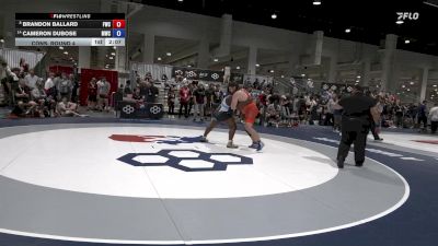 130 lbs Cons. Round 4 - Brandon Ballard, Frontier Wrestling Club vs Cameron Dubose, Mustang Wrestling Club
