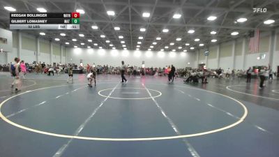 52 lbs Rr Rnd 3 - Reegan Bollinger, Wayne Danger - EL vs Gilbert Lomasney, Mat Warriors - EL