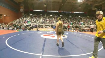 2A-132 lbs Cons. Round 2 - Lucus Undem, Rocky Mountain vs Jack Gustafson, Hulett