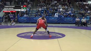 141 lbs Quarterfinal - Trevor Hedges, Eureka vs Pierre Baldwin, Central