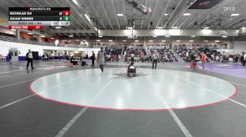 184 lbs Cons. Round 4 - Nicholas Oji, Avila vs Julian Weems, Indian Hill Community College