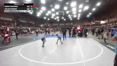 62 lbs Consi Of 8 #2 - Mario Martinez, Pueblo West Storm vs Nolan Powers, Garden City Wrestling Club