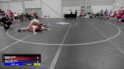 285 lbs Round 1 (16 Team) - Kenai Huff, Oregon vs Brayden Hill, Kansas Blue