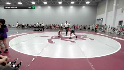 95 lbs Rr Rnd 2 - Declan Beard, Reaper Wrestling Club - EL vs Casen Martin, Yorktown Wrestling Club - EL