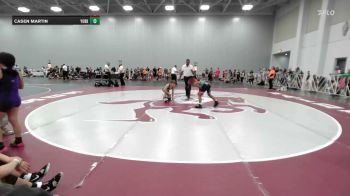 95 lbs Rr Rnd 2 - Declan Beard, Reaper Wrestling Club - EL vs Casen Martin, Yorktown Wrestling Club - EL