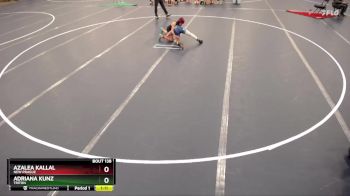 100 lbs Round 1 - Adriana Kunz, Triton vs Azalea Kallal, New Prague