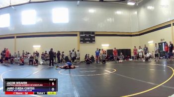 165 lbs Cons. Round 4 - Jacob Weaver, Central Indiana Academy Of Wrestling vs Jairo Ojeda Cortes, Carmel USA Wrestling Club