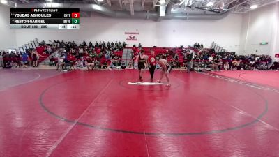 285 lbs Cons. Round 5 - Nestor Gabriel, Mountain Vista vs Youdas Aghouiles, Cherokee Trail