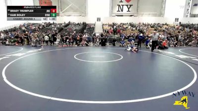 80 lbs Champ. Round 1 - Brady Trumpler, Journeymen Wrestling Club vs Kam Boley, Brockport Youth Wrestling Club