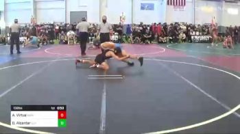 132 lbs Consi Of 16 #1 - Alexander Virtue, Mira Costa vs Derrek Alcantar, Elite Force