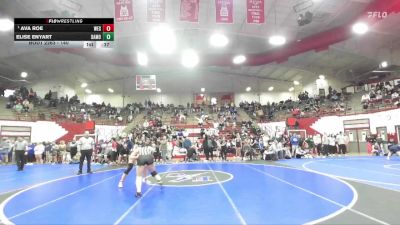 140 lbs 1st Place Match - Ava Roe, Western vs Elise Enyart, Rochester Wrestling Club