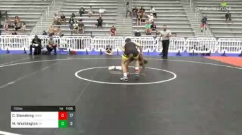 132 lbs Prelims - Colton Stoneking, OMP Black vs Marley Washington, MF Black