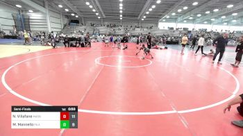 75 lbs Semifinal - Nelson Villafane, Mat Assassins Black vs Marcarlo Mannello, PA Alliance Black