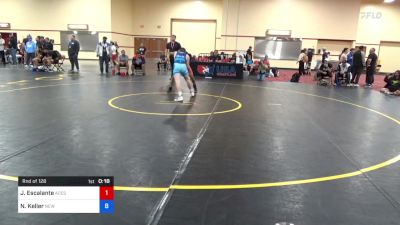 65 kg Rnd Of 128 - John Escalante, Aces Wrestling Academy vs Nate Keller, New Jersey