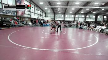 138 lbs Round 7 (8 Team) - BRIAN MARQUEZ, Manti vs Curg Siddoway, Uintah B