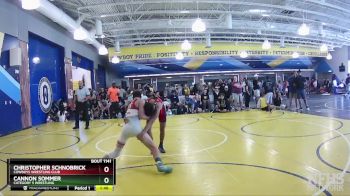 106 lbs Champ. Round 2 - Christopher Schnobrick, Cowboys Wrestling Club vs Cannon Sommer, Category 5 Wrestling
