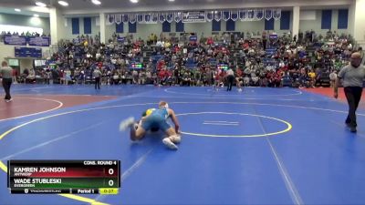 132 lbs Cons. Round 4 - Wade Stubleski, Evergreen vs Kamren Johnson, Antwerp