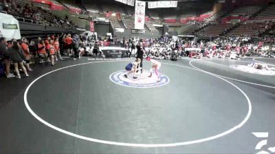 110 lbs Brooklyn Mountjoy, SAWA - Sacramento Area Wrestling Association vs Tessa Fortenbaugh, OCWA - Orange County Wrestling Association