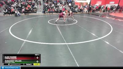 175 lbs Cons. Round 4 - Durango Valles, LOCKPORT (Twp) vs Alex Marre, Lombard (MONTINI)