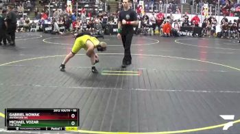 95 lbs Champ. Round 1 - Michael Vozar, The Sting vs Gabriel Nowak, Waterford WC