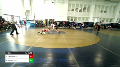 149 lbs Consi Of 8 #1 - Landon Desselle, Ohio State vs Keegan Knapp, Unattached- Kent State