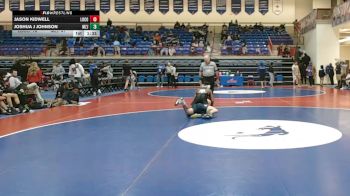 144 lbs Round 3: 1st Wb - Jason Kidwell, Long County vs Joshua J Johnson, Mt Zion, Jonesboro