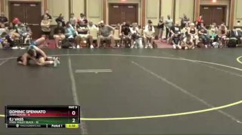 96 lbs Round 2 (6 Team) - Dominic Spennato, Team Gotcha vs EJ Vass, Steel Valley Black