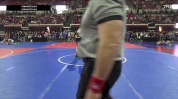 130 lbs Champ. Round 1 - Wyatt Lattin, Sun River Valley Club vs Brody Eustice, Sidney Wrestling Club