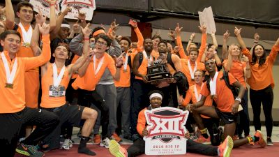 2016 Big 12 Track and Field Championship - Men's Dramatic Finish!