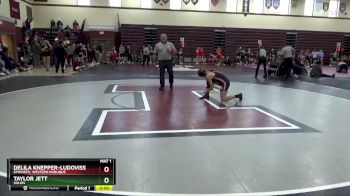 125 lbs Round 3 - Taylor Jett, Solon vs Delila Knepper-Ludovissy, Epworth, Western Dubuque