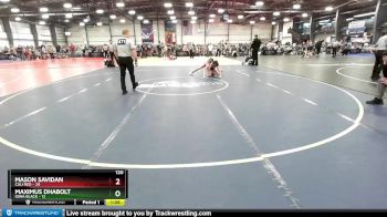 120 lbs Rd# 6- 9:00am Saturday Final Pool - Mason Savidan, Cali Red vs Maximus Dhabolt, Iowa Black