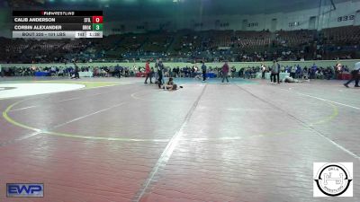 101 lbs Quarterfinal - Calib Anderson, Stillwater Wrestling vs Corbin Alexander, Broken Arrow