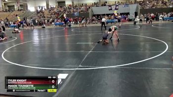 80 lbs Quarterfinal - Tyler Knight, Blackman Wrestling Club vs Mason Toungette, Williamson Co Wrestling Club