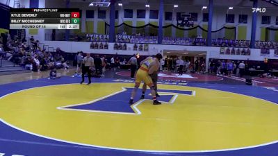 285 lbs Round Of 16 - Kyle Beverly, WVU Unattached vs Billy McChesney, New York City Regional Training Center