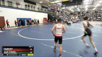 113 lbs Cons. Round 4 - Caleb Hile, Cumberland vs Dane O`Meara, Spring Valley/Elmwood