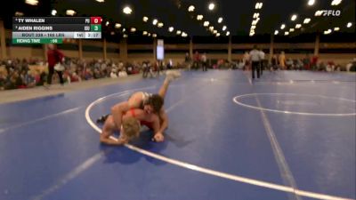 165 lbs Quarters - Ty Whalen, Princeton vs Aiden Riggins, Iowa State