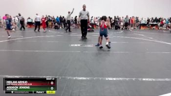 42/48 Round 2 - Meilani Armijo, East Rowan Wrestling Club vs Addison Jenkins, Unattached