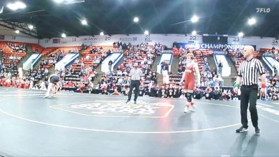 285 lbs Quarterfinals (8 Team) - Alexander Salmon, Brighton vs Cameron Savage, Davison