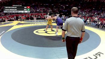 D3-285 lbs Cons. Semi - Brycen Dunlap, Monroeville vs Evan Smigelski, Swanton