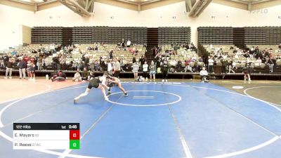 122-H lbs Consi Of 32 #2 - Elijah Mayers, Barn Brothers vs Peyton Reese, Shore Thing WC