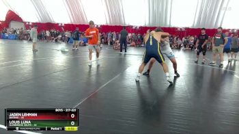 217-221 lbs Round 2 - Jaden Lehman, Batavia vs Louis Luna, Glenbrook South