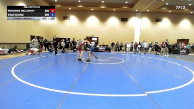 144 lbs Champ. Round 1 - Maximus McCarthy, New York vs Evan Nunez, New York