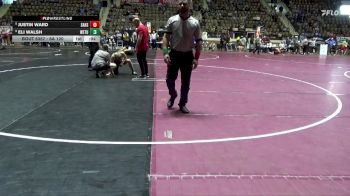 6A 120 lbs Cons. Round 5 - Justin Ward, Saraland vs Eli Walsh, Wetumpka