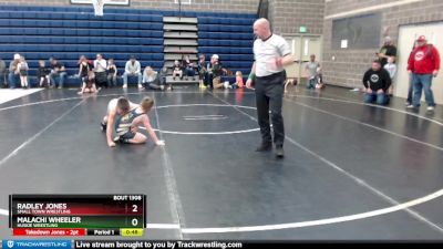 70/HWT Round 1 - Malachi Wheeler, Huskie Wrestling vs Radley Jones, Small Town Wrestling